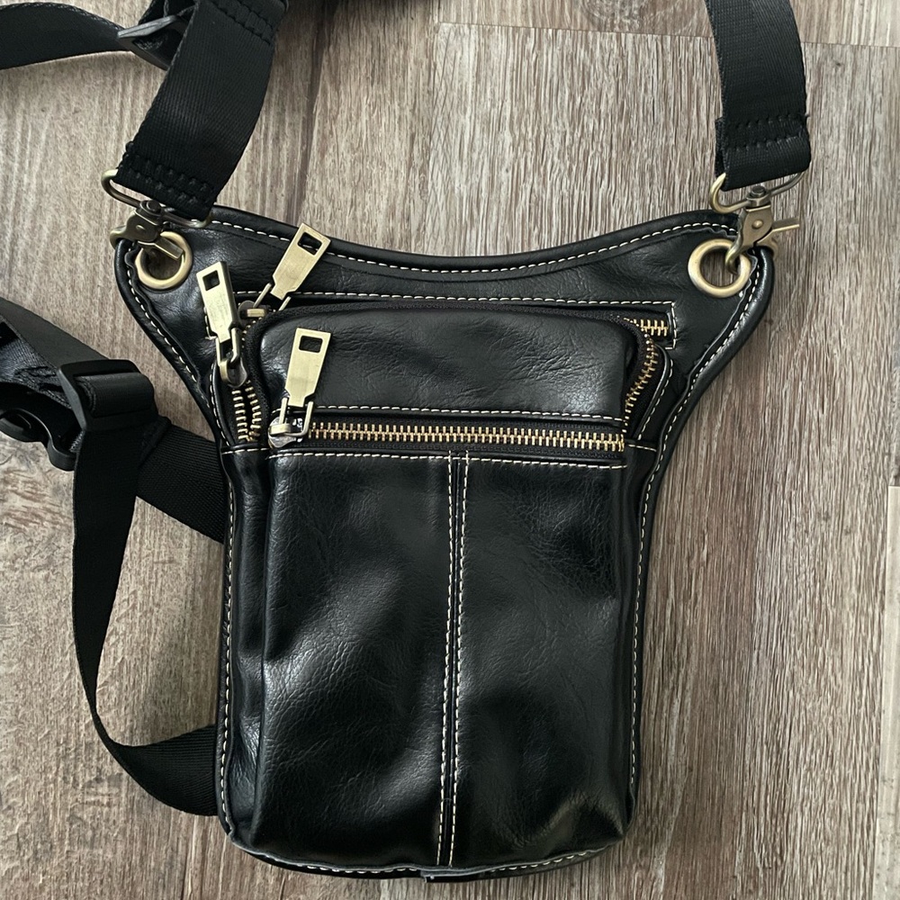 Waist Pack Drop Leg Bag for Men Women Belt Hip Bag Motorcycle bag